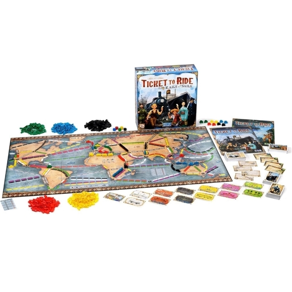 Ticket to Ride Rails & Sails Game - Picture 3 of 11